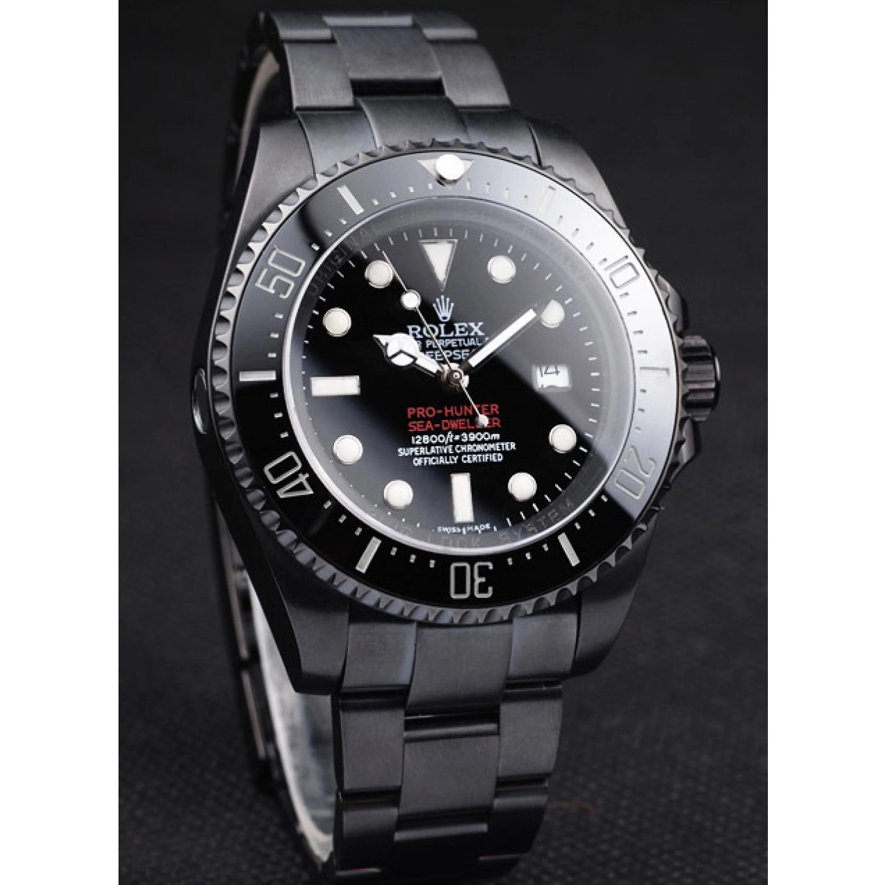 Best AAA Replica Sites Jacques Piccard Limited Rolex DeepSea Swiss 0724